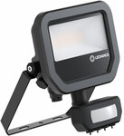 Naświetlacz Floodlight 10 SN P 8W 1K2LM 830 PS SY100 BK Naświetlacz z elastycznym czujnikiem ruchu i światła dziennego, do 1200 lm